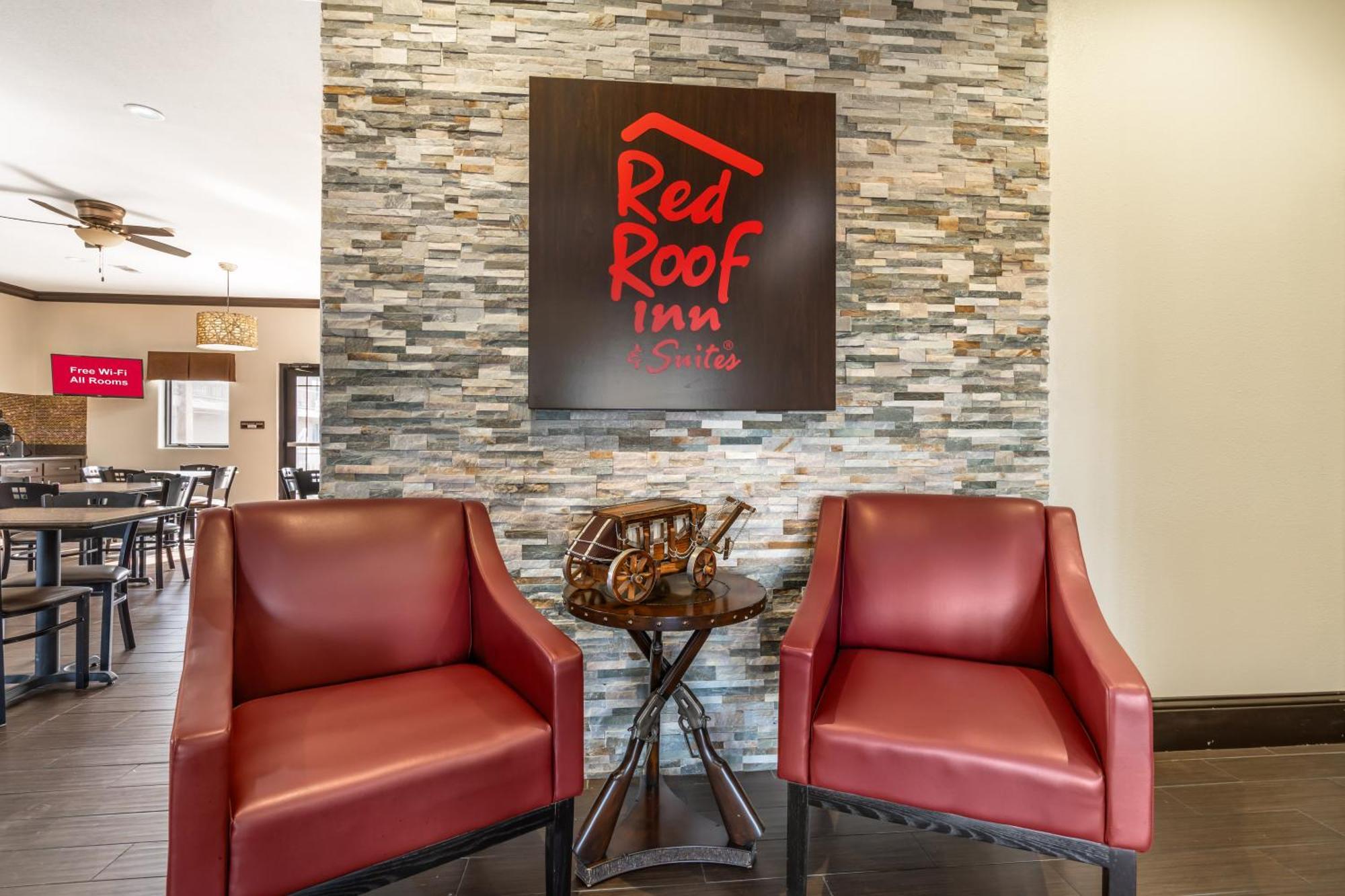 Red Roof Inn & Suites Салфер-Спрингс Экстерьер фото